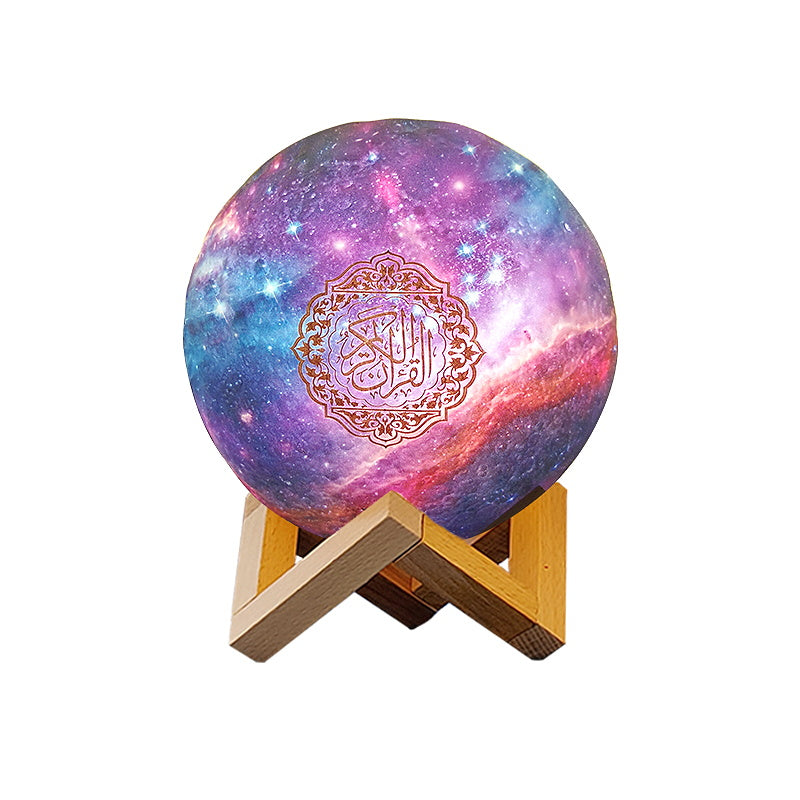 3D Moon Lamp Quran Reciter (Bluetooth + App)