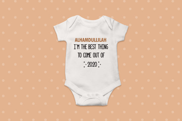 Muslim Design Baby Onesie