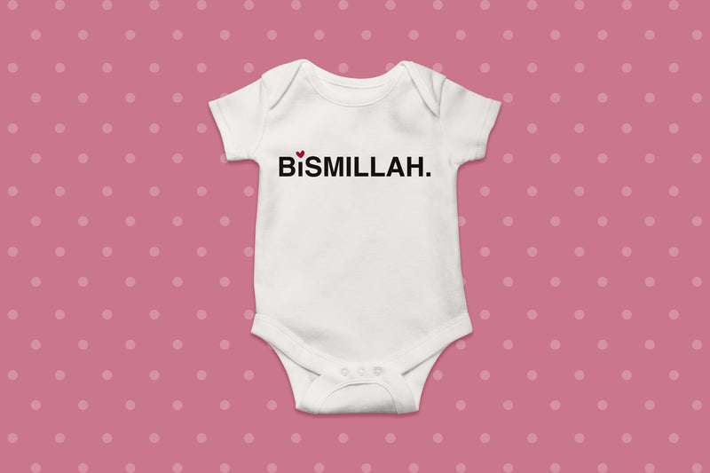 Muslim Design Baby Onesie