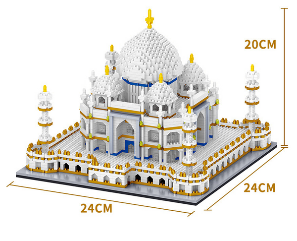 Taj Mahal Replica Building Blocks