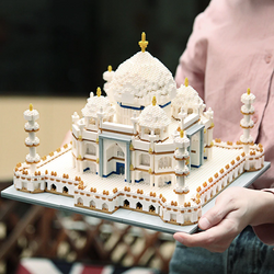 Taj Mahal Replica Building Blocks