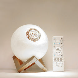 3D Moon Lamp Quran Reciter (Bluetooth + App)