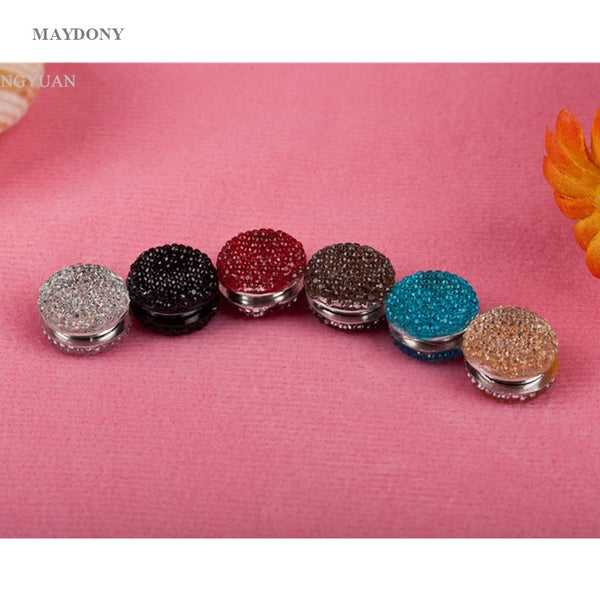 Glitter Clamshell Hijab/Headscarf/Abaya Magnetic Brooch (12 Pcs)