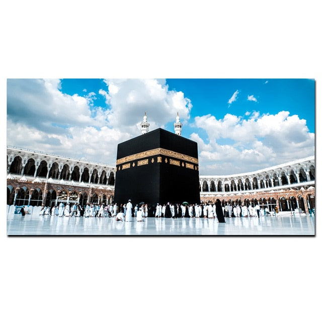 Mecca Landscape HD Islamic Canvas Art