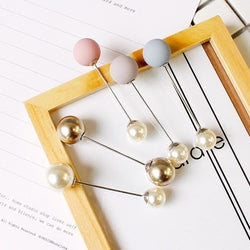 12pcs Pearl Hijab Safety Fashion Pin