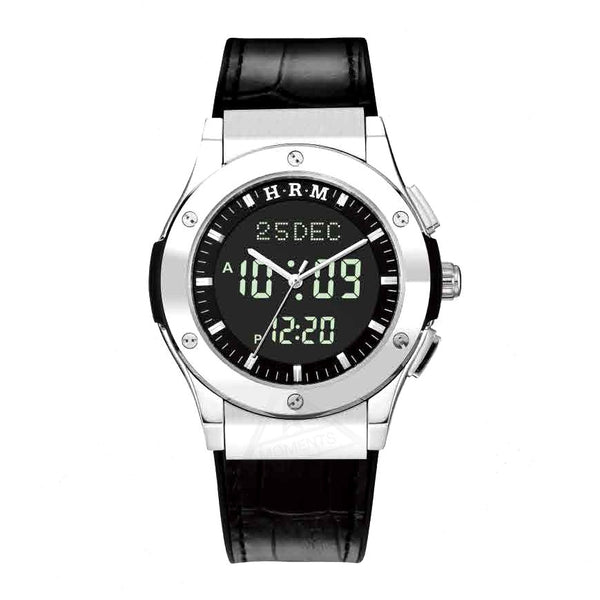 Modern Qibla Watch for Muslim Man with Prayer Alarm and Auto Azan Time