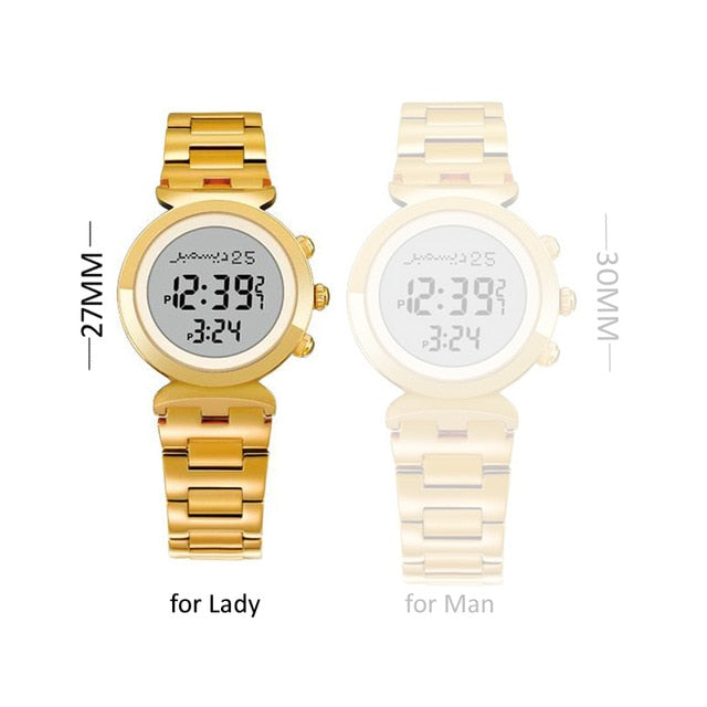 Luxury Women's Azan Wristwatch in Gold